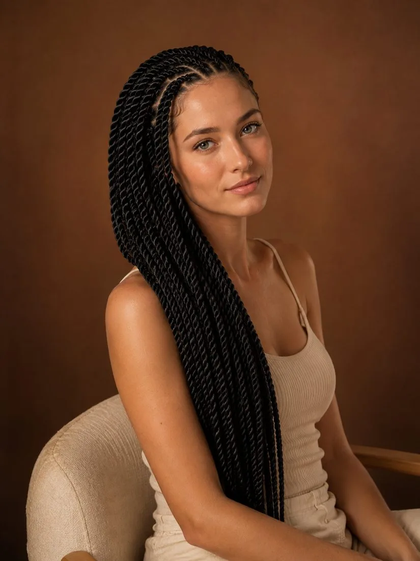 Сенегальские косички S.E./D.E.